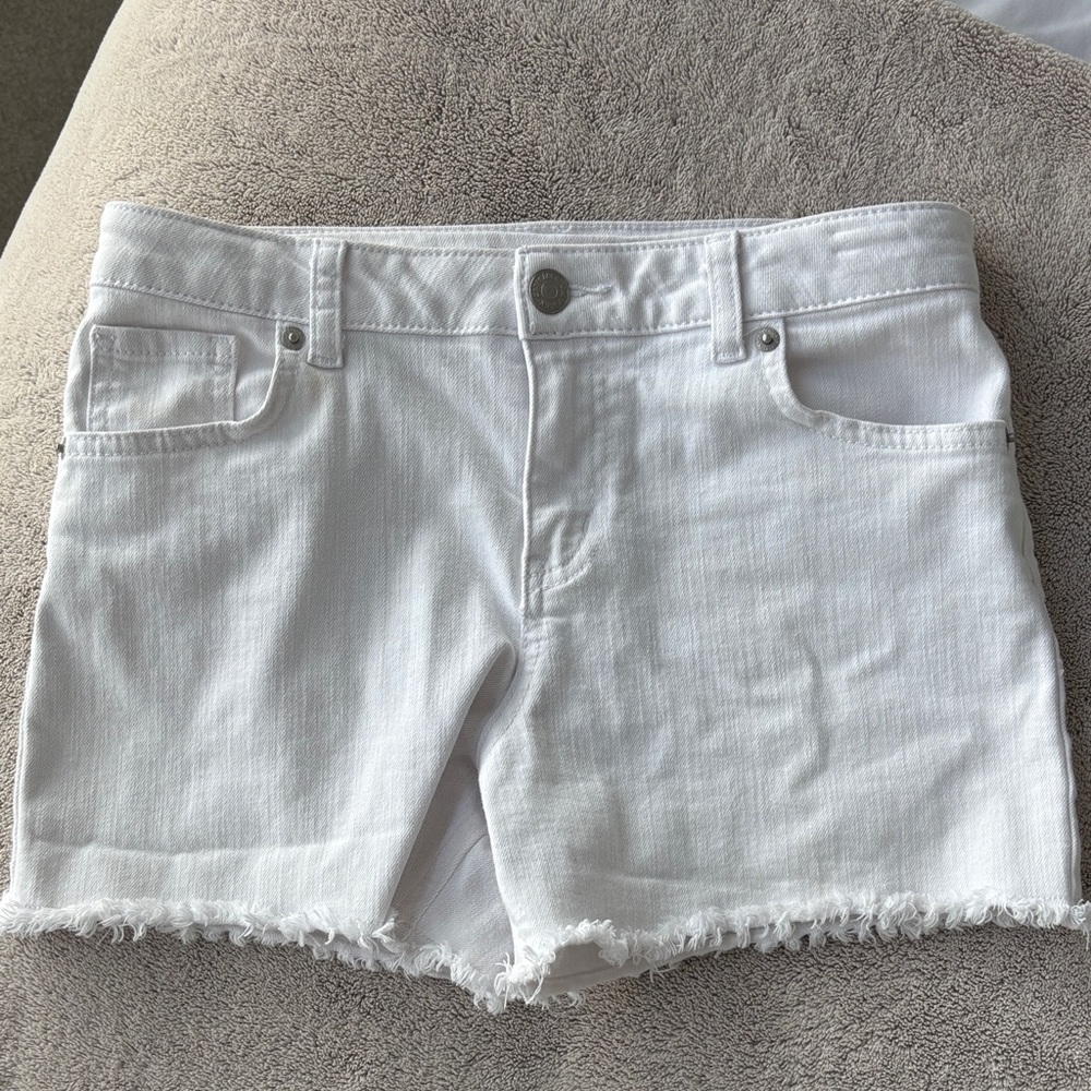 Cat and Jack girls XL 14 white shorts for the spring & summer